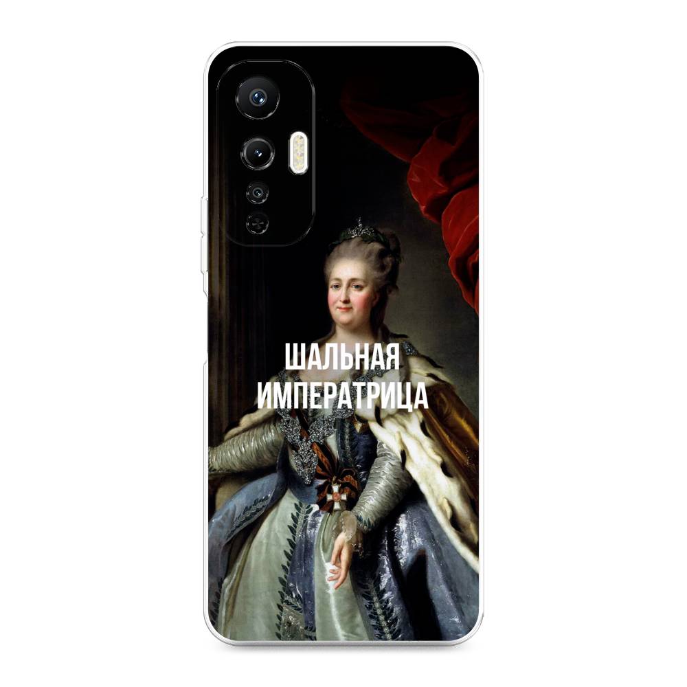 

Чехол Awog на Infinix Hot 20S "Шальная императрица", Синий;красный;белый, 3103650-6
