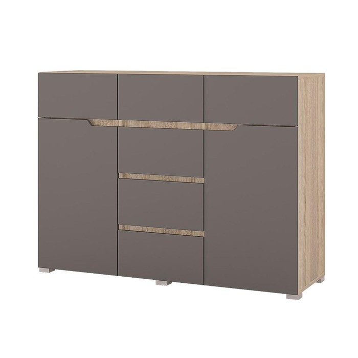 

Комод 1200 Анталия, 1200х884х376, Графит/Дуб сонома, Анталия