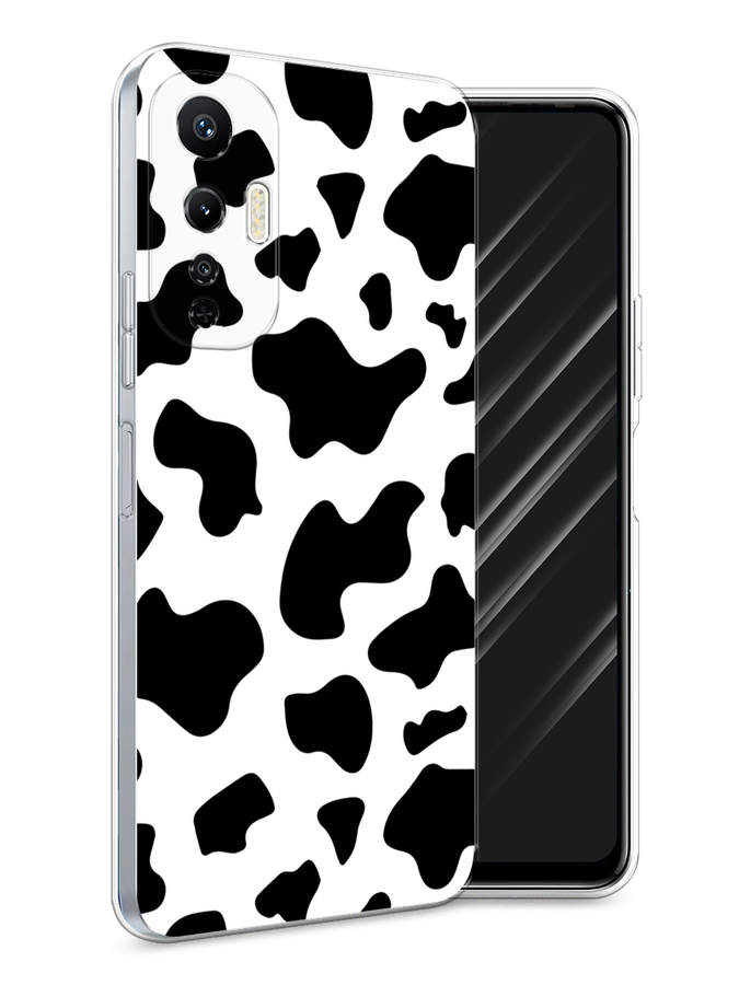 

Чехол Awog на Infinix Hot 20S "Пятна коровы", Белый;черный, 3103650-1