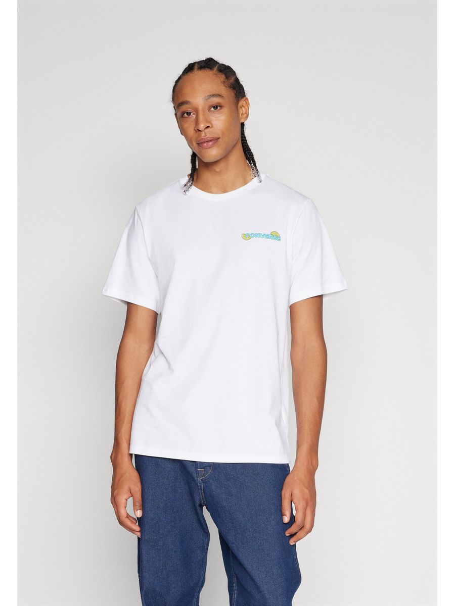 

Футболка унисекс Converse CO4210053 белая XS, Белый, CO4210053