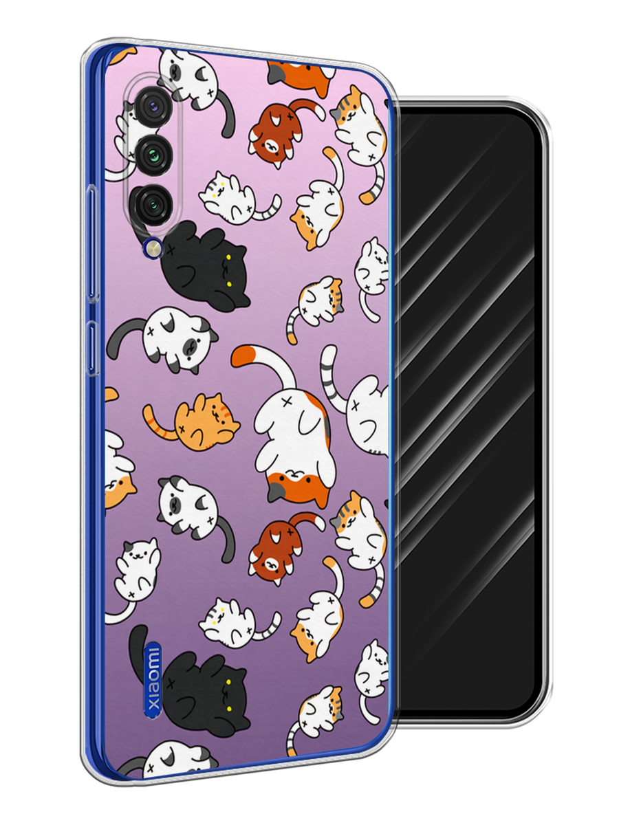 

Чехол Awog на Xiaomi Mi CC9E "Котопад", Разноцветный, 35950-7