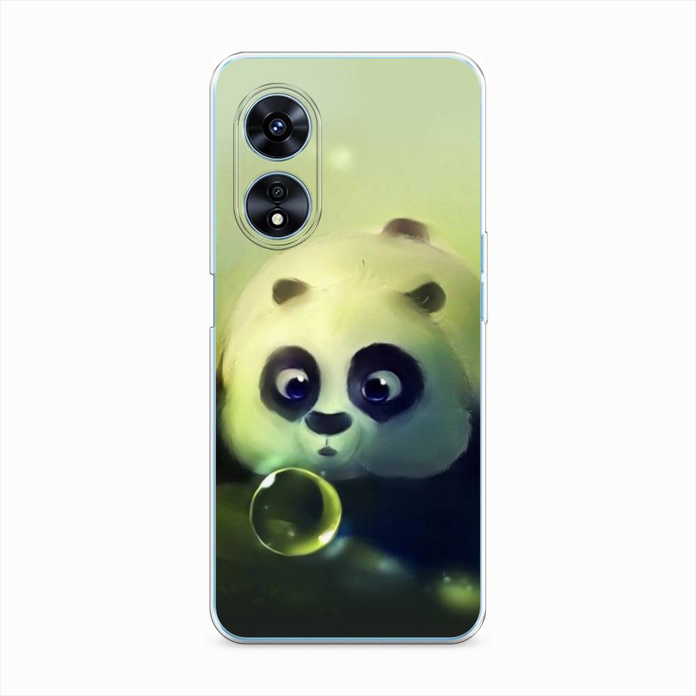 

Чехол на Oppo A97 "Малыш панды", Зеленый;черный;серый, 2511050-1