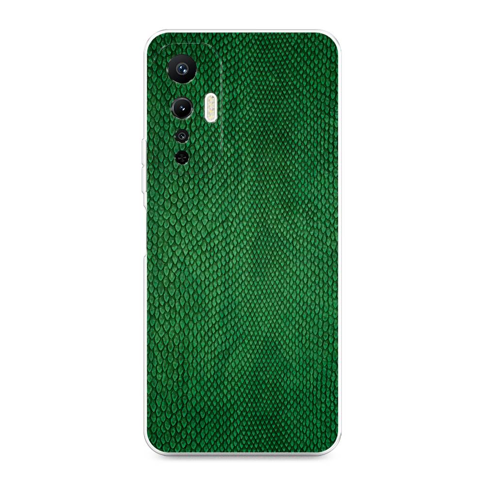 

Чехол Awog на Infinix Hot 20S "Изумрудная змея", Черный;зеленый;коричневый, 3103650-3