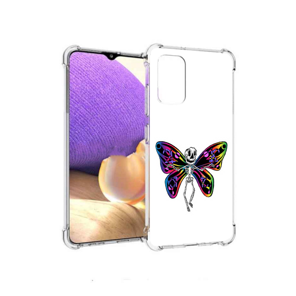 Чехол MyPads Tocco для Samsung Galaxy A32 эффект бабочки (PT158368.514.701)