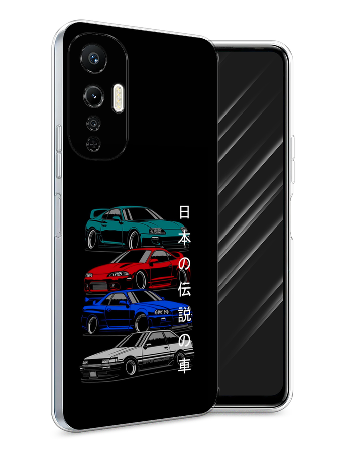 

Чехол Awog на Infinix Hot 20S "JDM Legend cars", Зеленый;красный;синий, 3103650-5