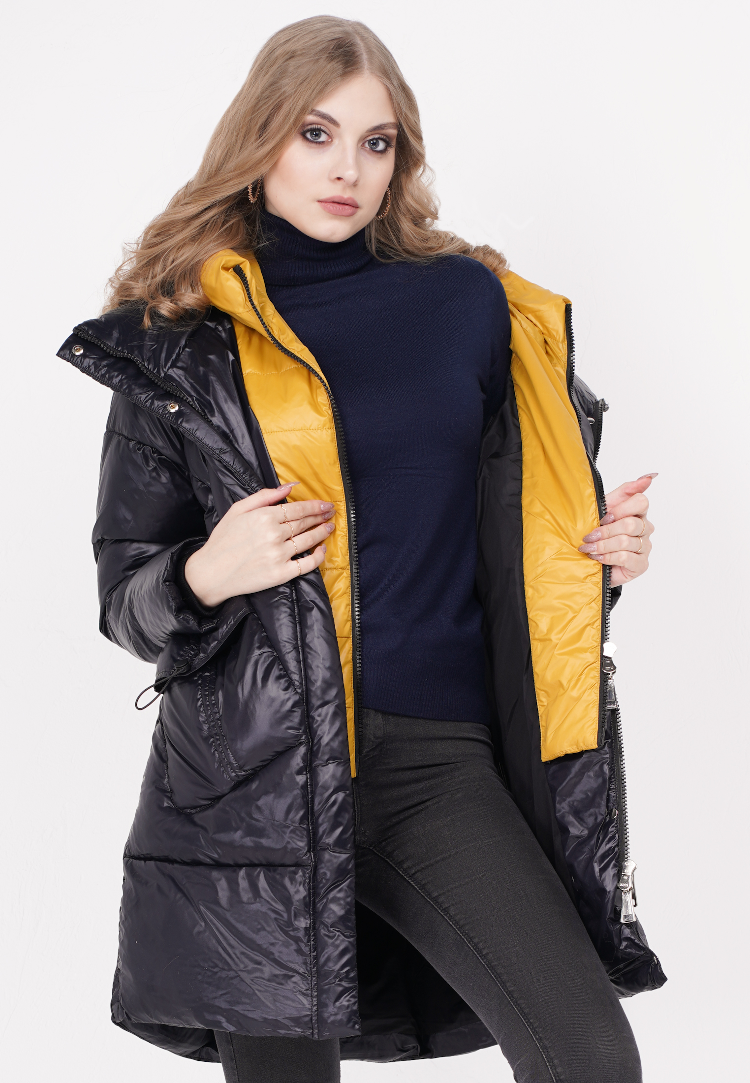 

Пальто женское LABIALI EW-1133M черное 44 EU, EW-1133M