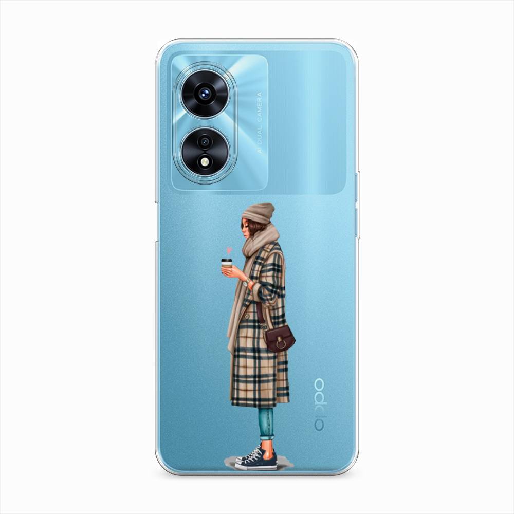 

Чехол на Oppo A97 "Утренний кофе", Коричневый;бежевый, 2511050-6