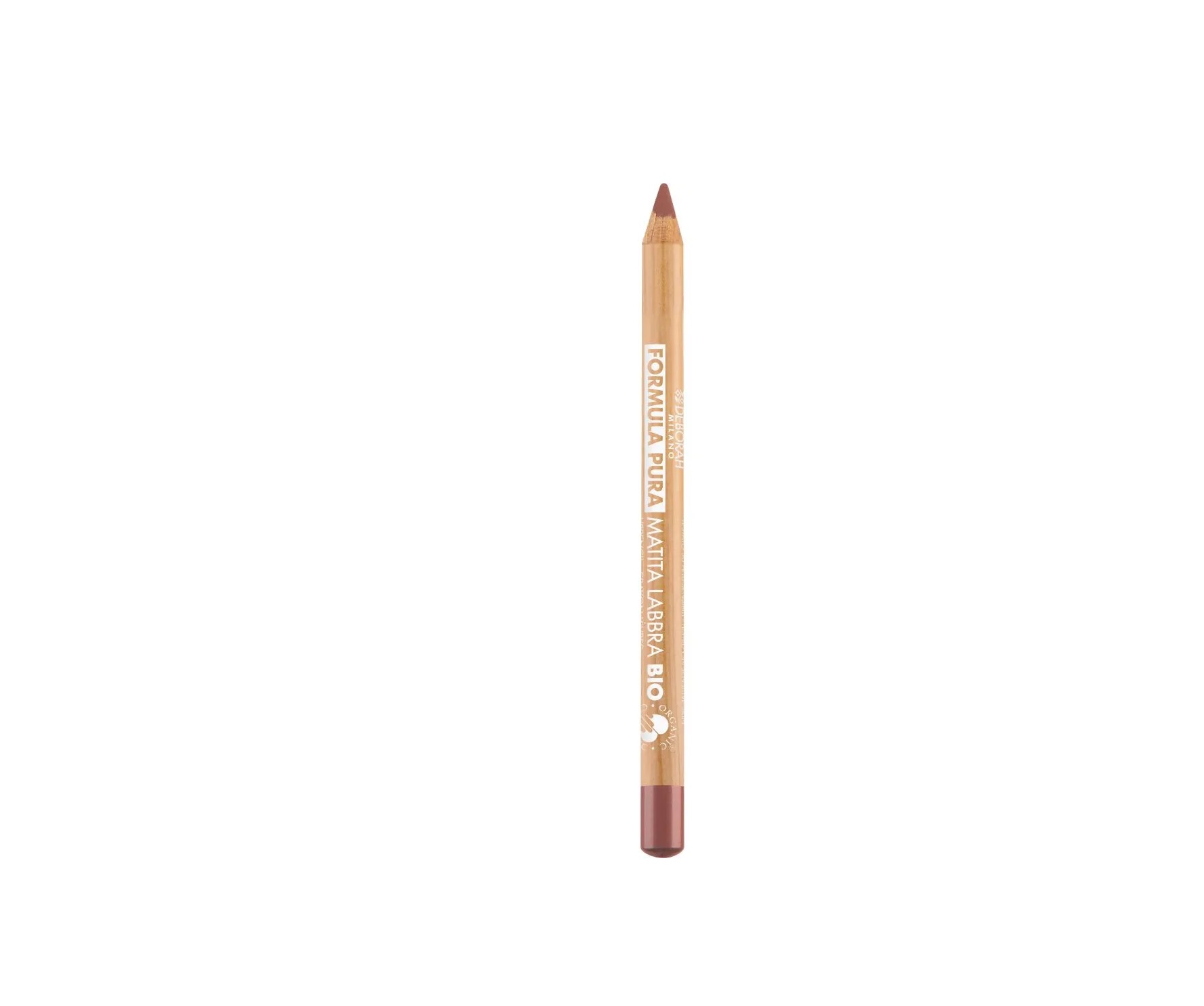 Карандаш для губ DEBORAH Formula Pura Organic Lip Pencil тон 03 Кирпичный 1.2г Deborah Milano