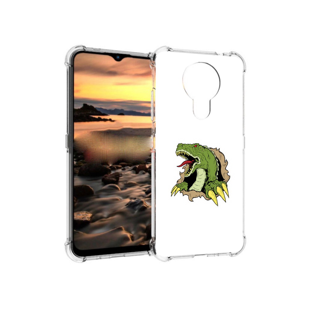 

Чехол MyPads Tocco для Nokia 1.4 годзила (PT159954.115.290), Прозрачный, Tocco