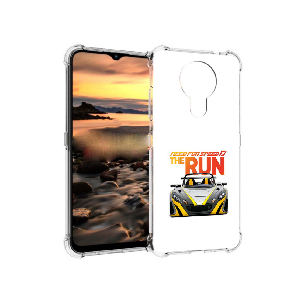 

Чехол MyPads Tocco для Nokia 1.4 гонка (PT159954.115.295), Прозрачный, Tocco