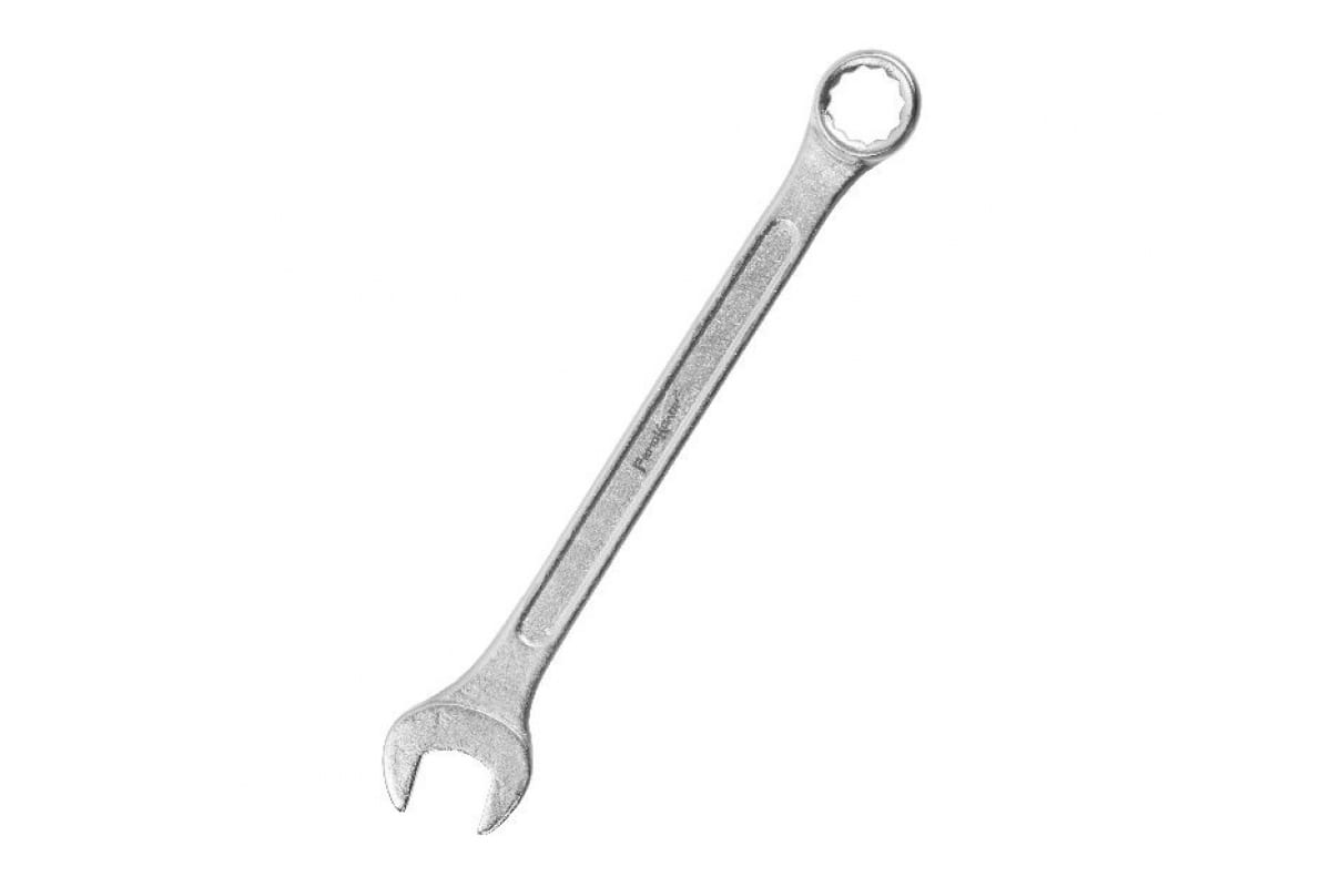 Гаечный ключ Ремоколор комбинированный, хромированный, 10мм, 43-3-810