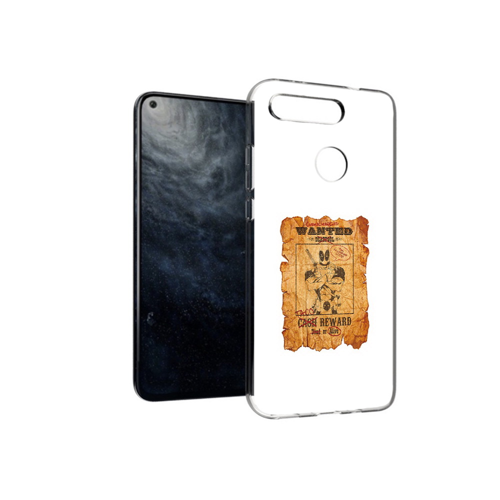 

Чехол MyPads Tocco для Huawei Honor 20 дедпул, Прозрачный, Tocco