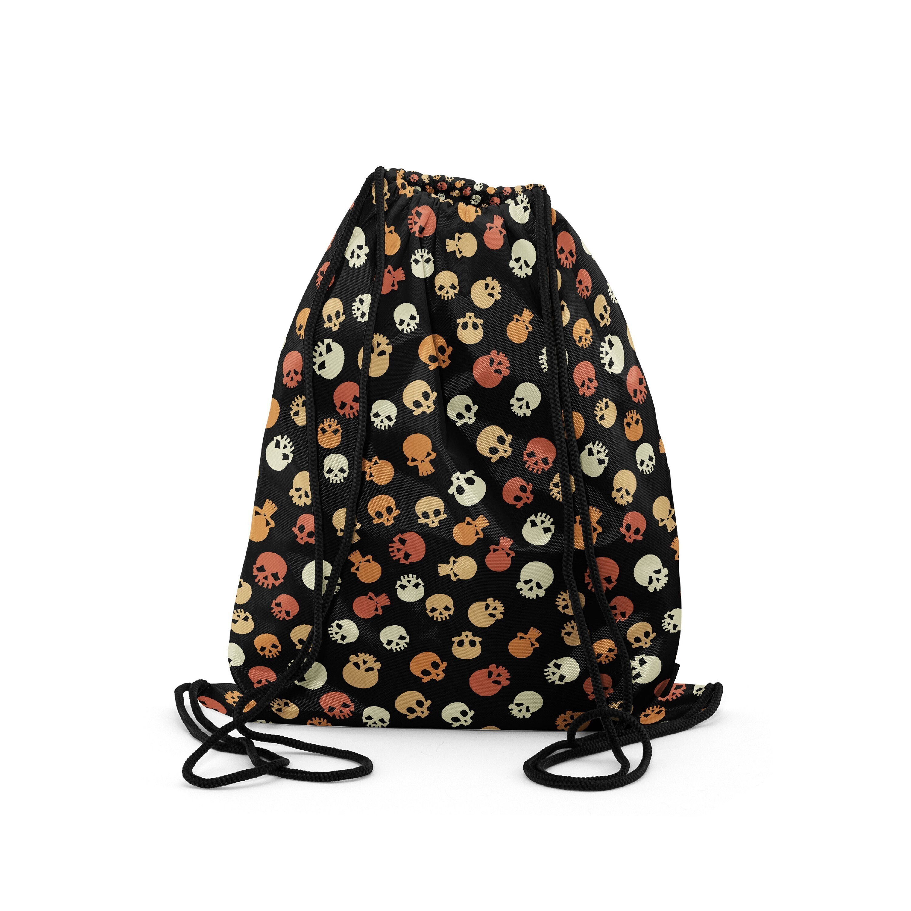 

Мешок-рюкзак для сменной обуви Burnettie SkullPattern10Big, Разноцветный