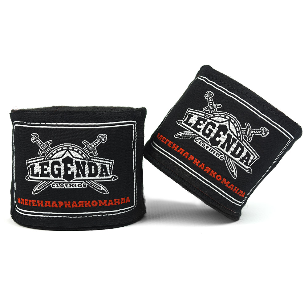 

Бинты Legenda Handwrap 3,5м Black, Черный, Handwrap