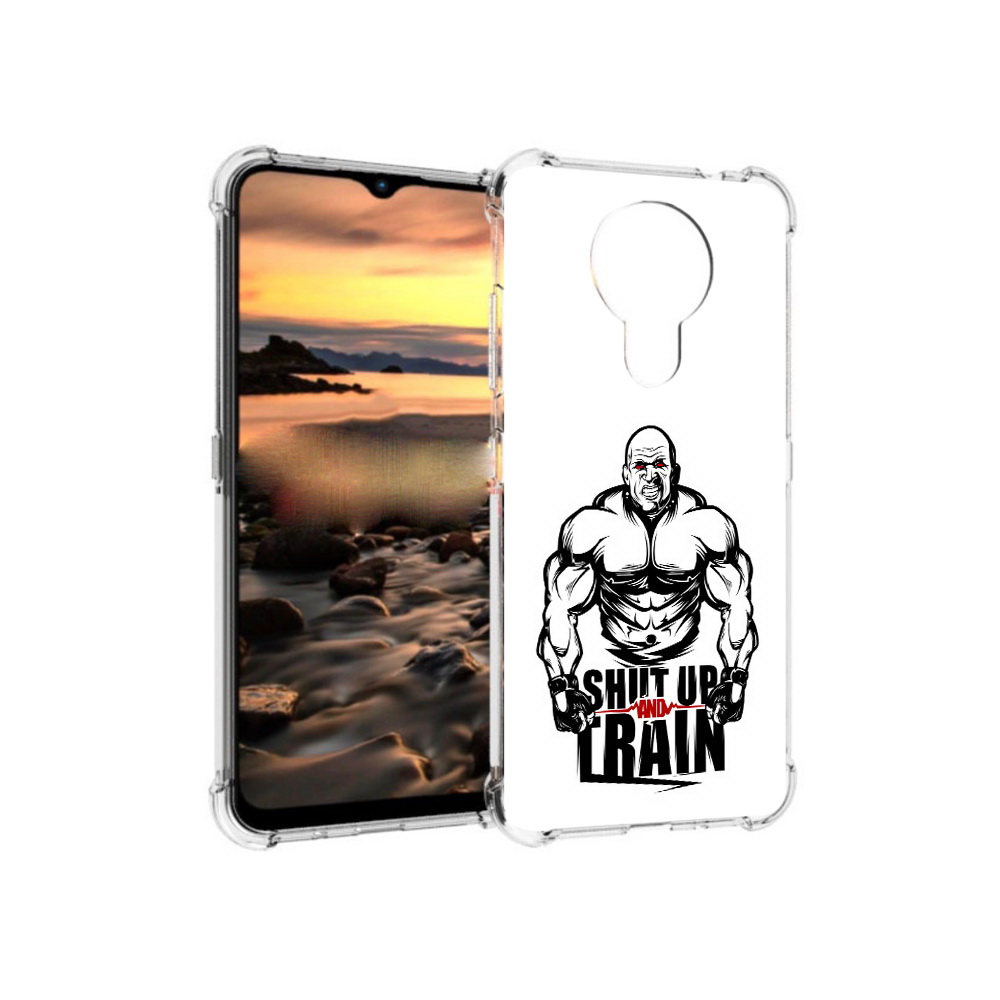 

Чехол MyPads Tocco для Nokia 1.4 здоровое тело (PT159954.115.356), Прозрачный, Tocco