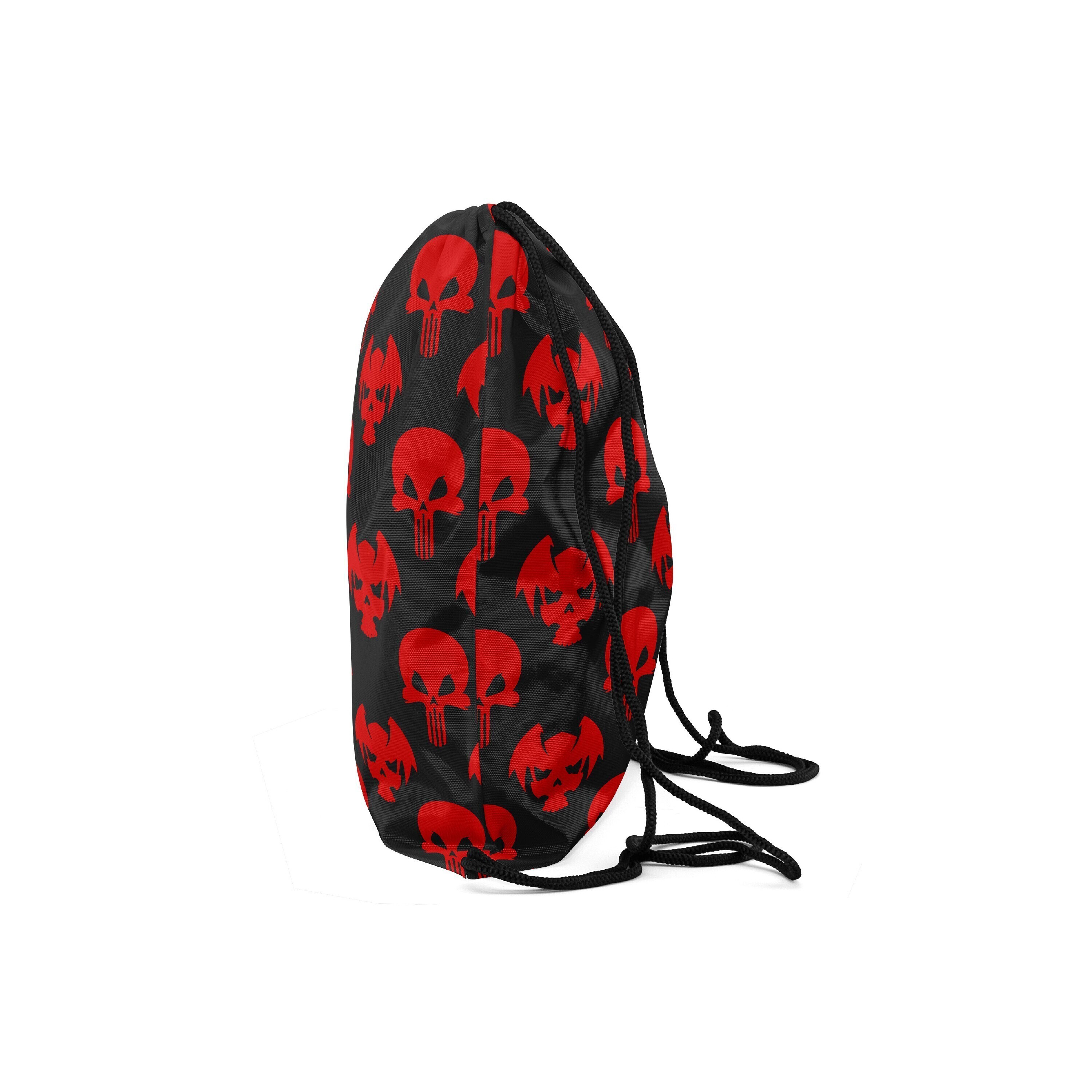 

Мешок-рюкзак для сменной обуви Burnettie SkullPattern12Big, Красный