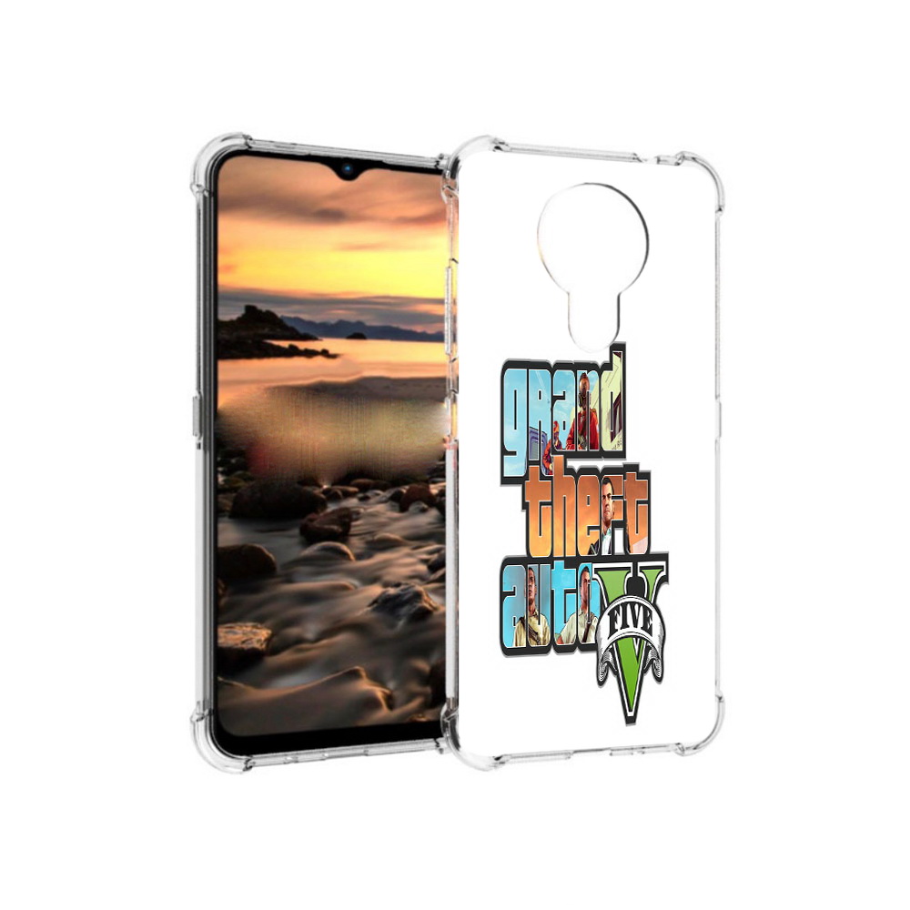 

Чехол MyPads Tocco для Nokia 1.4 игра гта (PT159954.115.373), Прозрачный, Tocco
