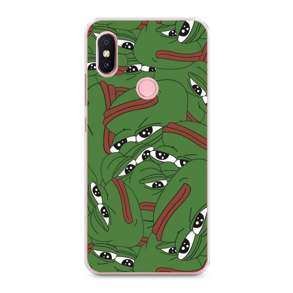 

Чехол Awog на Xiaomi Redmi S2 (Redmi Y2) "Печальный frog", Разноцветный, 33650-9