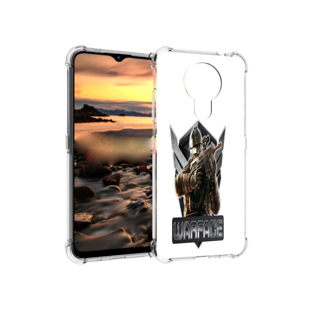 

Чехол MyPads Tocco для Nokia 1.4 игра про войну (PT159954.115.374), Прозрачный, Tocco