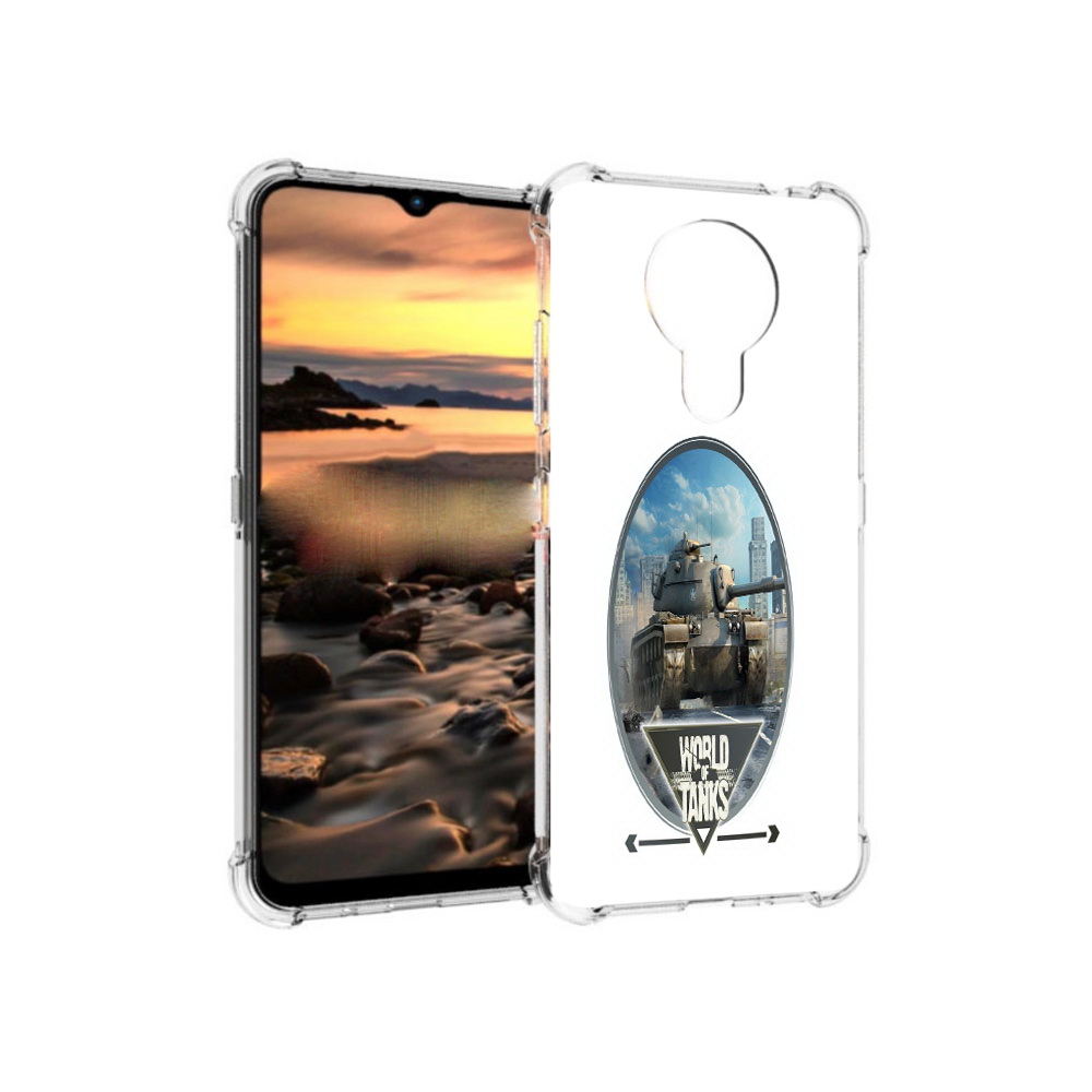 Чехол MyPads Tocco для Nokia 1.4 игра с танками (PT159954.115.375)