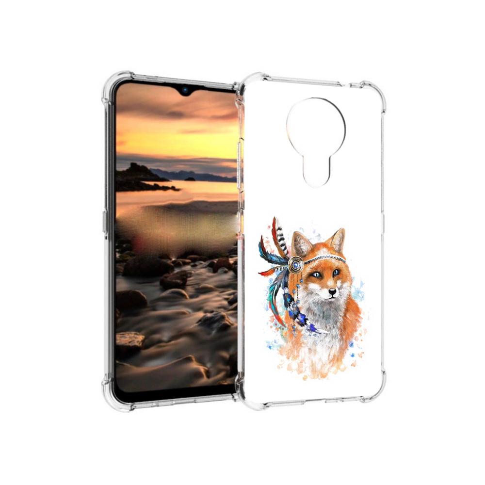 Чехол MyPads Tocco для Nokia 1.4 инду лиса (PT159954.115.377)