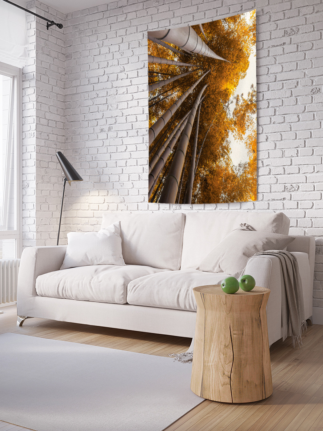 

Вертикальное фотопанно на стену JoyArty Лесные кроны 150x200 см, Лесные кроны