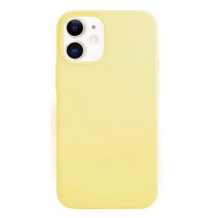

Чехол (клип-кейс) VLP Silicone Case, для Apple iPhone 12 mini, желтый [vlp-sc20-54yl]