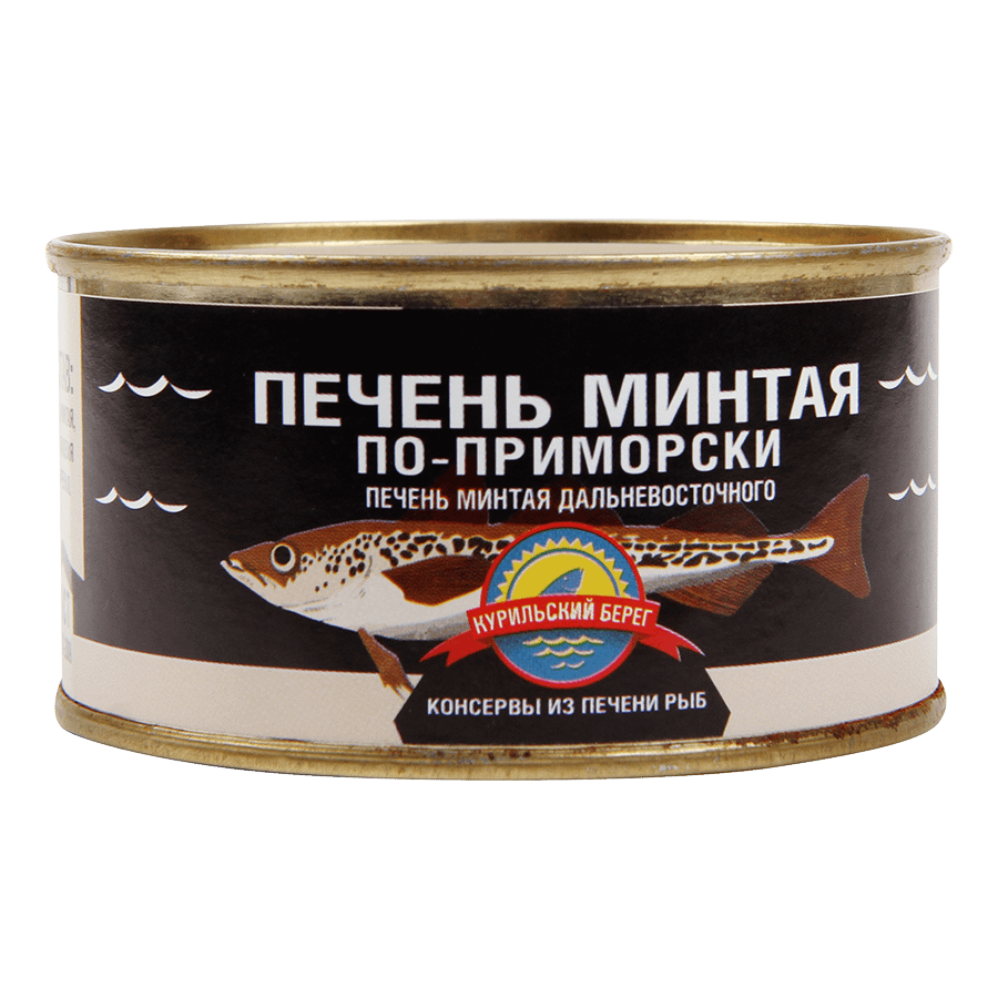 Печень минтая ВкусВилл по-приморски 180 г