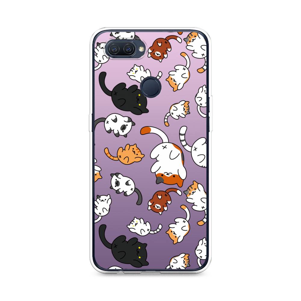 

Чехол Awog на Oppo A12 "Котопад", Разноцветный, 253450-7