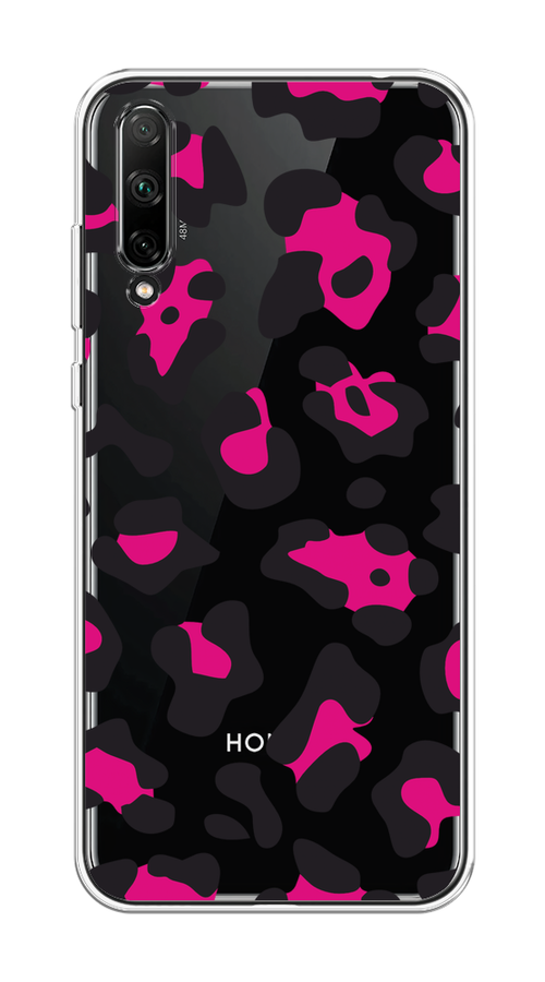 

Чехол на Honor 30i "Pink cow spots", Черный;розовый, 6104050-1
