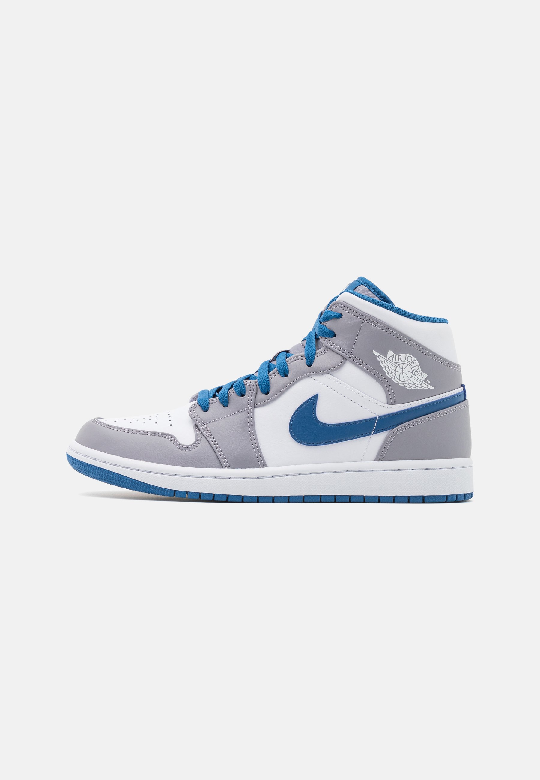 

Кеды мужские Jordan Air 1 Mid серые 52.5 EU (доставка из-за рубежа), Серый, Air 1 Mid
