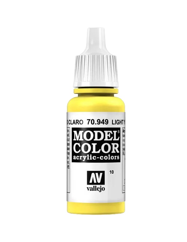 

Краска Vallejo V-70949 Model Color Желтый светлый 17 мл