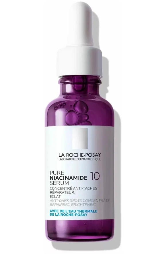 Mela b3 отзывы. Ниацинамид сыворотка ля Рош. Niacinamide 10 Serum la Roche. Ля Рош позе ниацинамид 10.