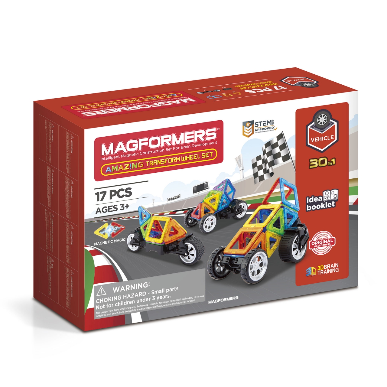 фото Магнитный конструктор magformers 707019 amazing transform wheel set