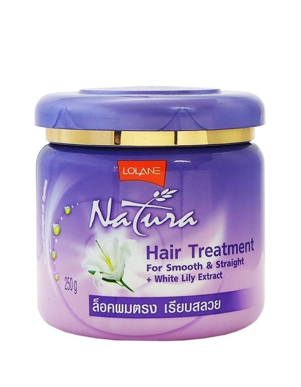 Купить Маска для волос Lolane Natura Hair Treatment выпрямляющая экстрактом белой лилии, 250г