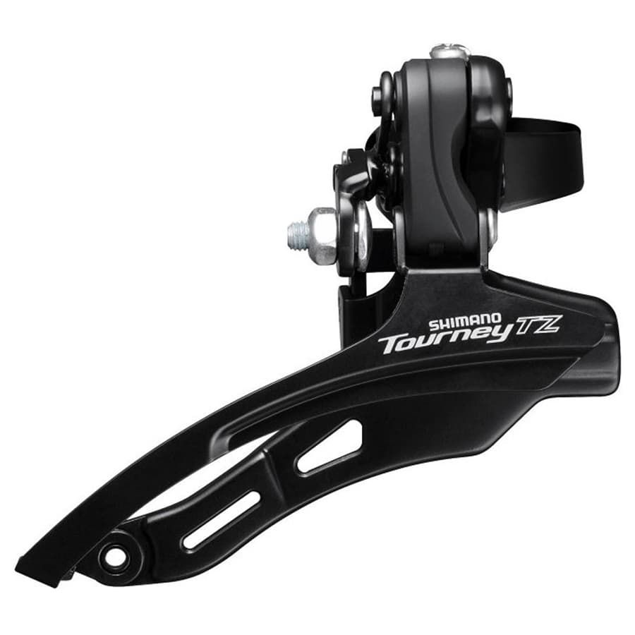 фото Переключатель передний shimano tz500 28,6мм верхняя тяга б/уп afdtz500dsts6