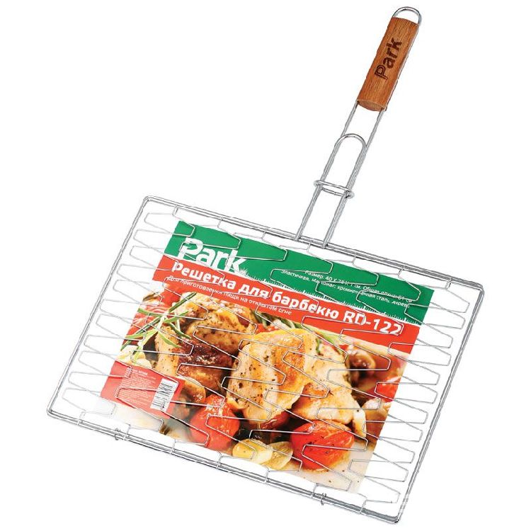 

Решетка для шашлыка Park RD-122 42294 40 х 28 см, Серебристый, RD-122
