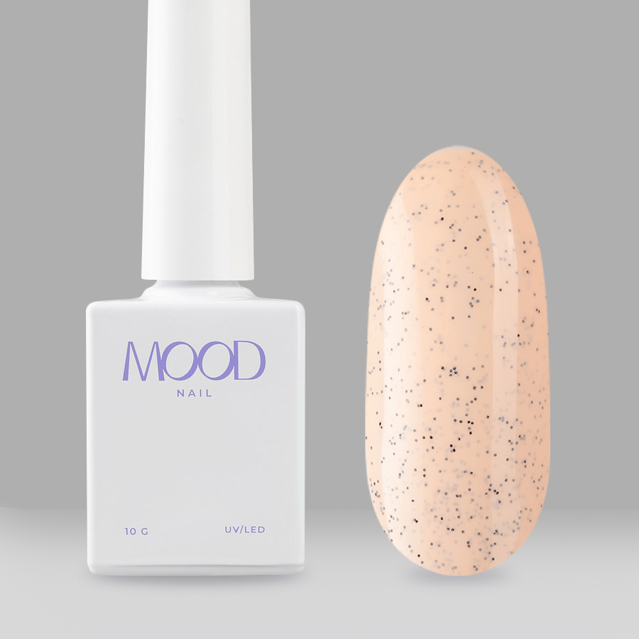 

Гель-лак MOODNAIL Tiny Dots Peach 10 г, Персиковый