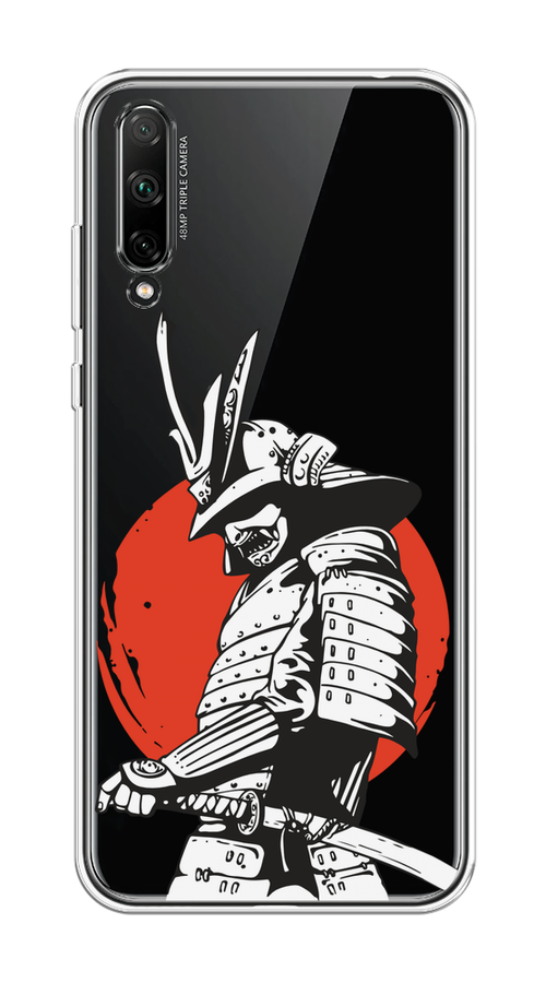 

Чехол на Honor 30i "Самурай с катаной", Черный;красный;белый, 6104050-1