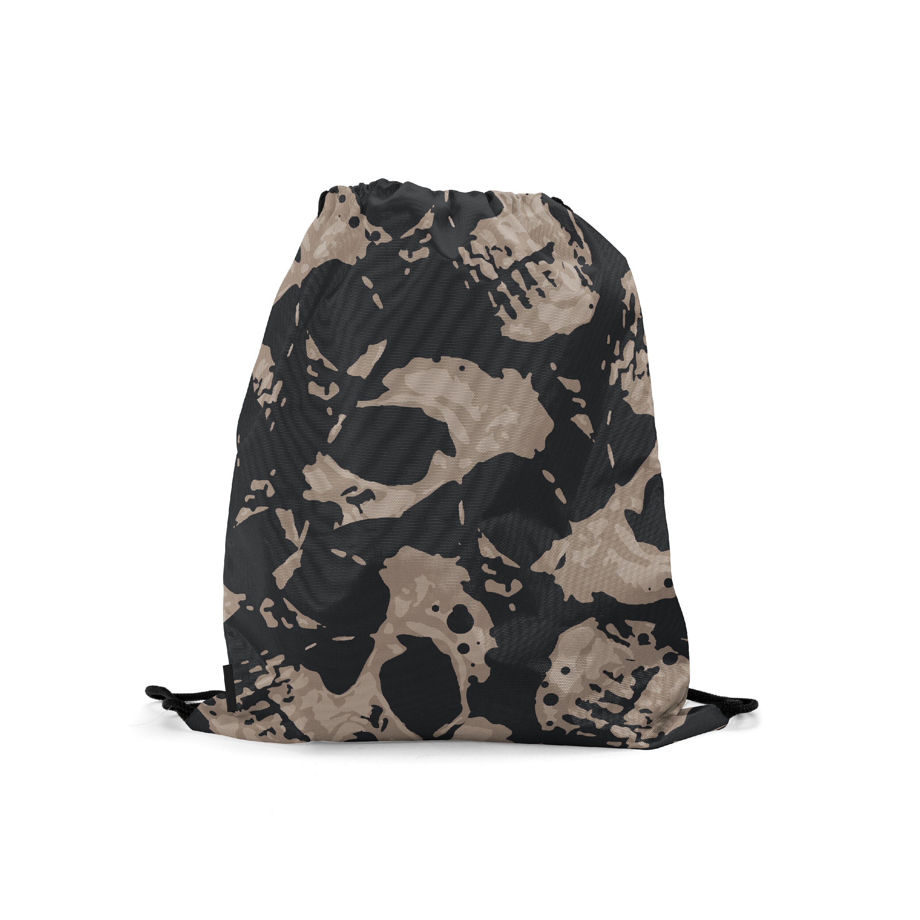 

Мешок-рюкзак для сменной обуви Burnettie SkullPattern17, Черный