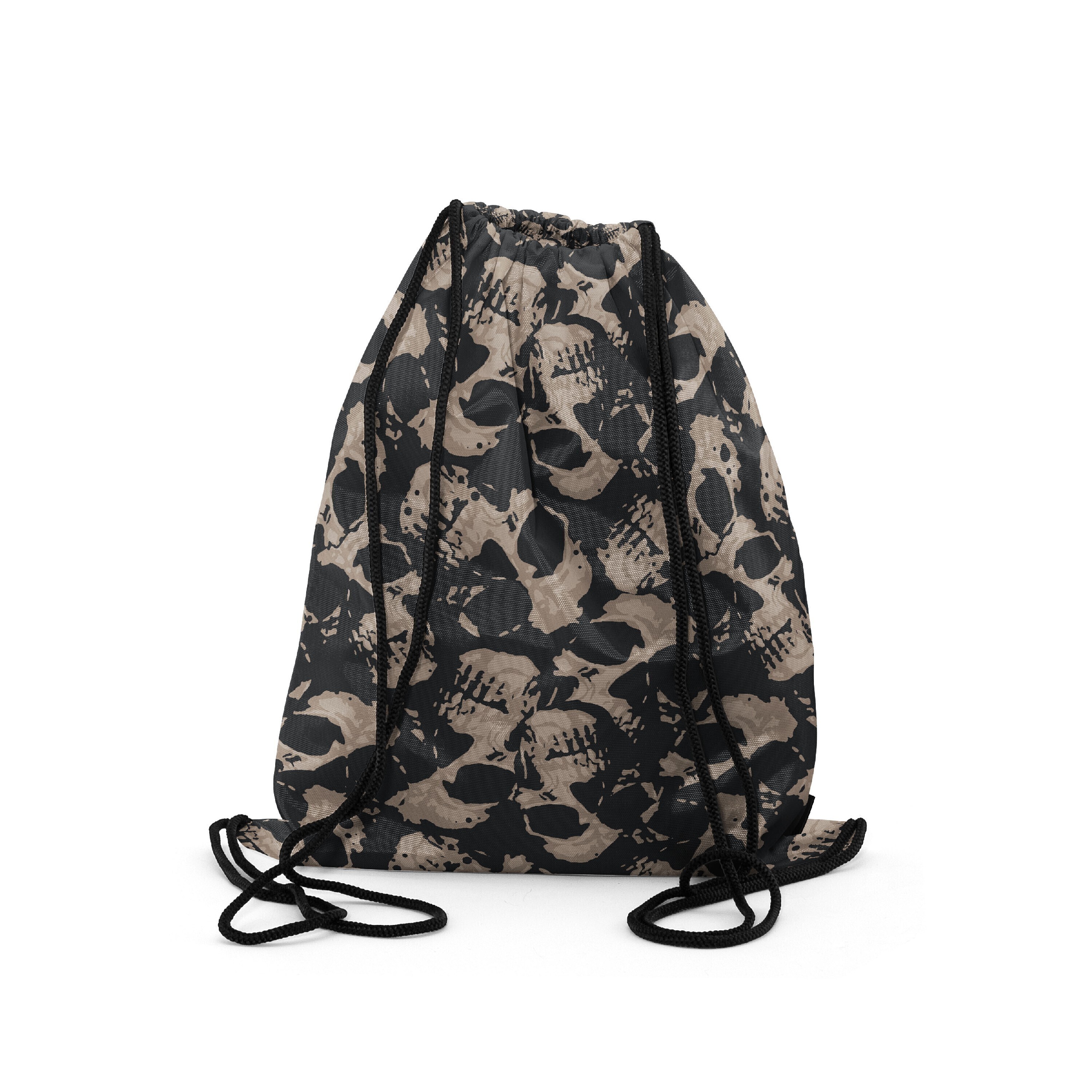 

Мешок-рюкзак для сменной обуви Burnettie SkullPattern17Big, Черный