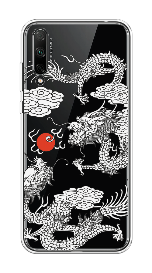 

Чехол на Honor 30i "Драконы с ножом", Прозрачный;черный;белый, 6104050-1
