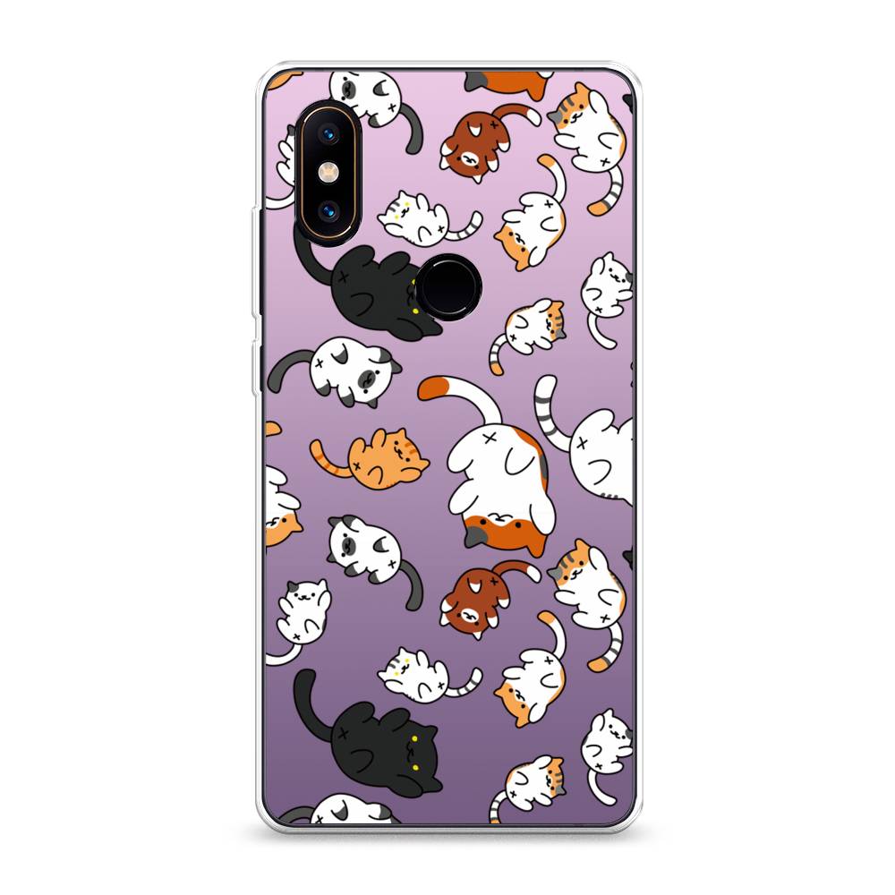 

Чехол Awog на Xiaomi Mi Mix 2S "Котопад", Разноцветный, 33450-7