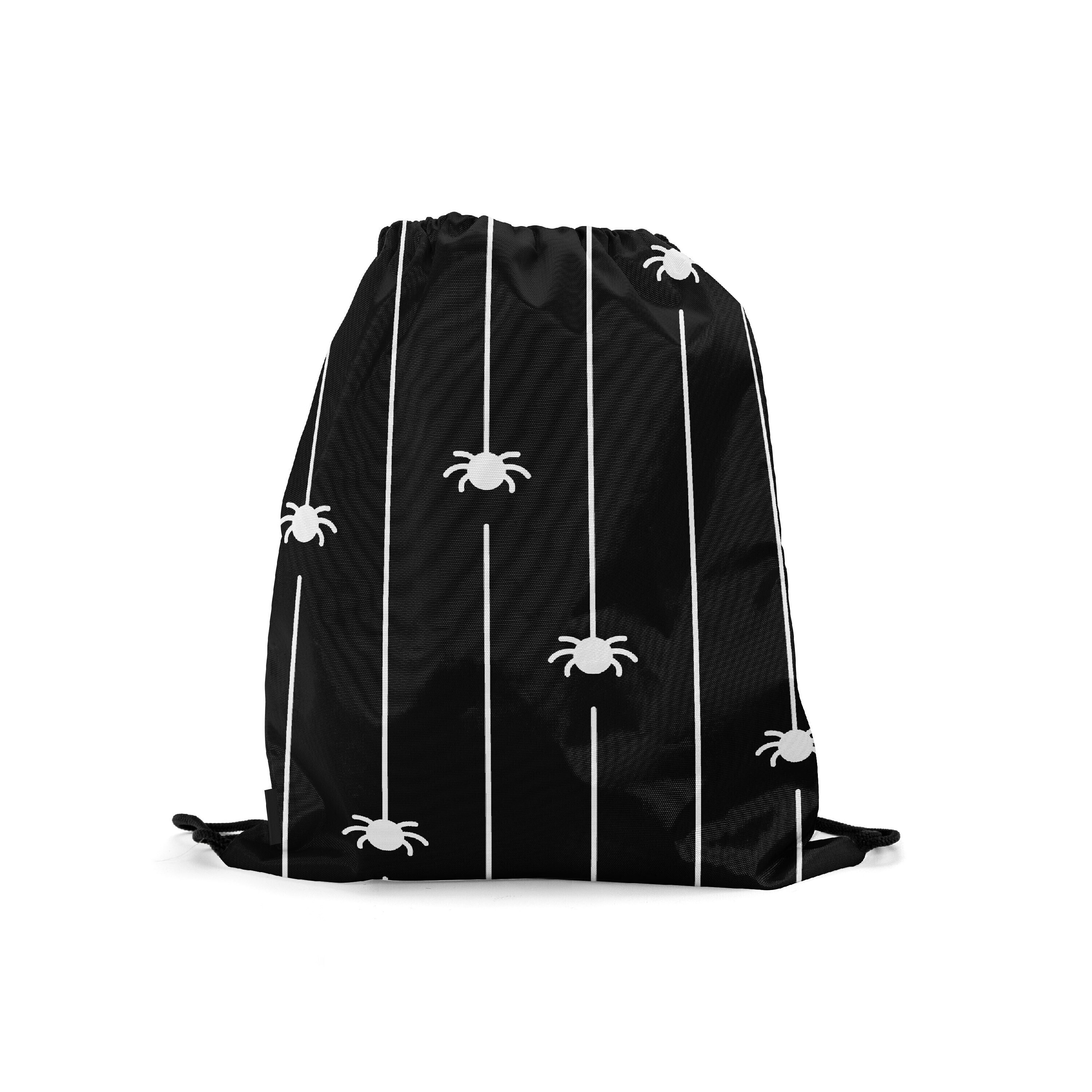 

Мешок-рюкзак для сменной обуви Burnettie SpiderPattern01, Черный