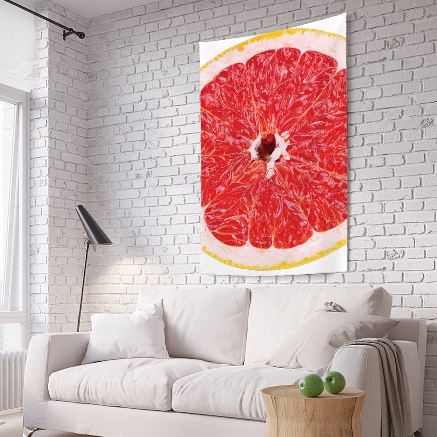 

Вертикальное фотопанно на стену JoyArty JoyArty "Грейпфрут в разрезе"150х200 см, Грейпфрут в разрезе