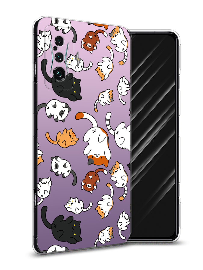 

Чехол Awog на Xiaomi Redmi K50 GE "Котопад", Разноцветный, 314350-7