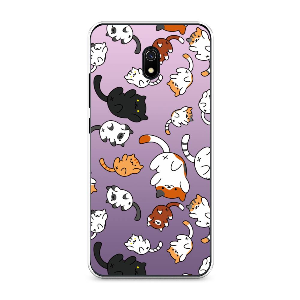 

Чехол Awog на Xiaomi Redmi 8A "Котопад", Разноцветный, 37250-7