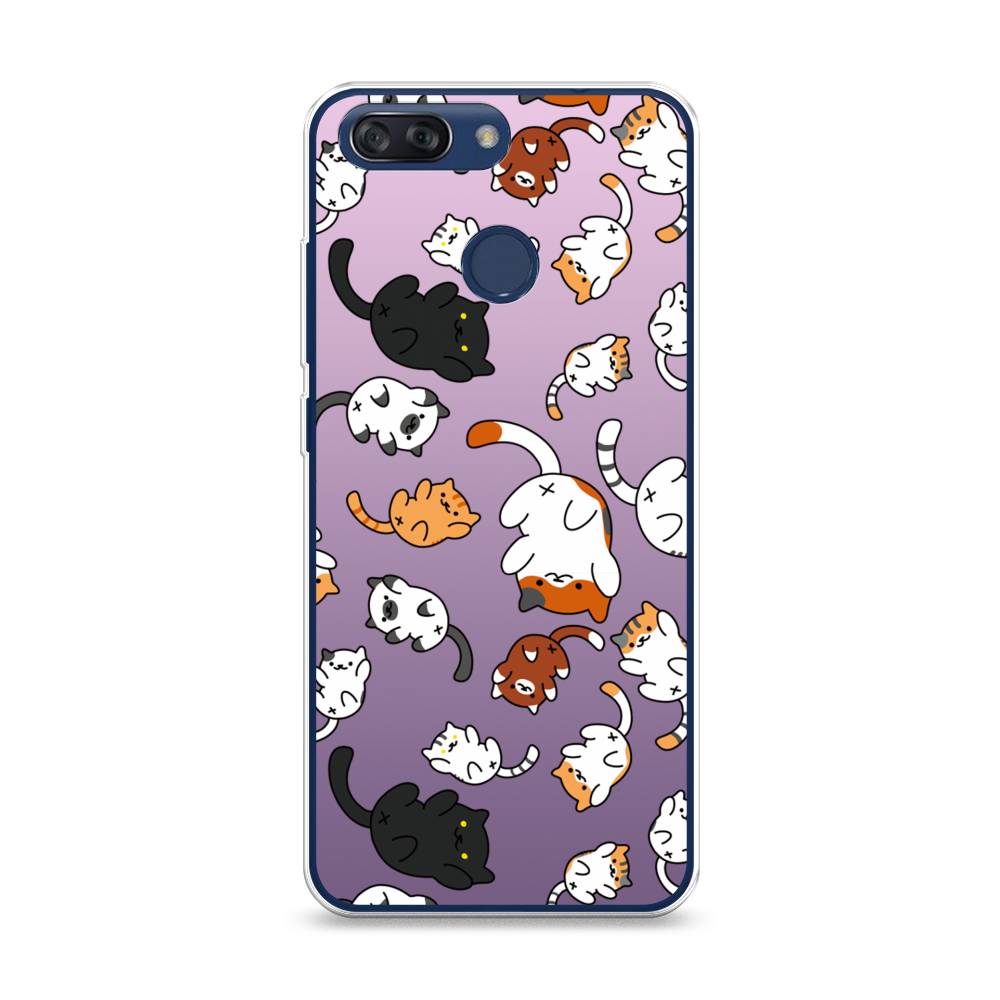 

Чехол Awog на ZTE Blade V9 Vita / ЗТЕ Блэйд V9 Vita "Котопад", Разноцветный, 132550-7