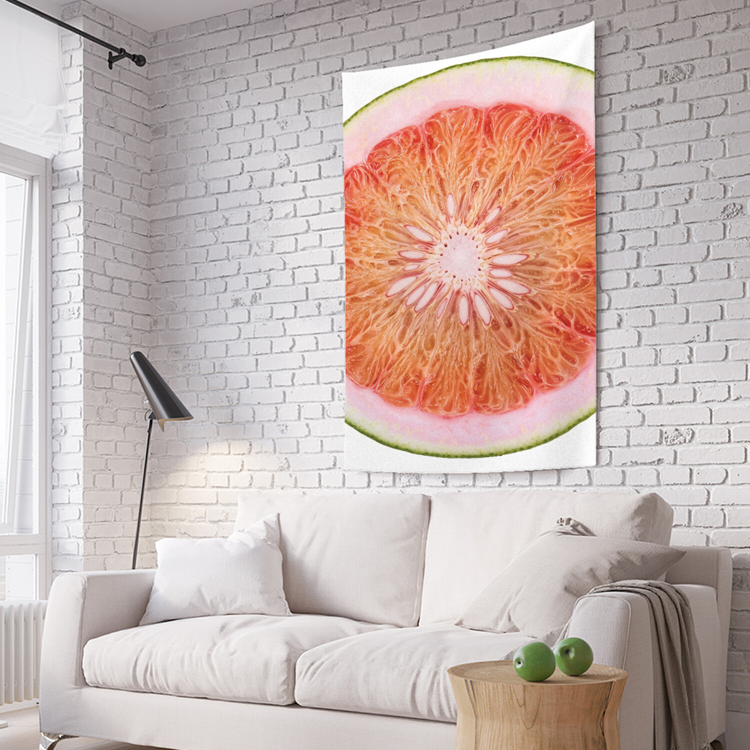 

Вертикальное фотопанно на стену JoyArty JoyArty "Половина памело", из ткани, 150х200 см, Половина памело