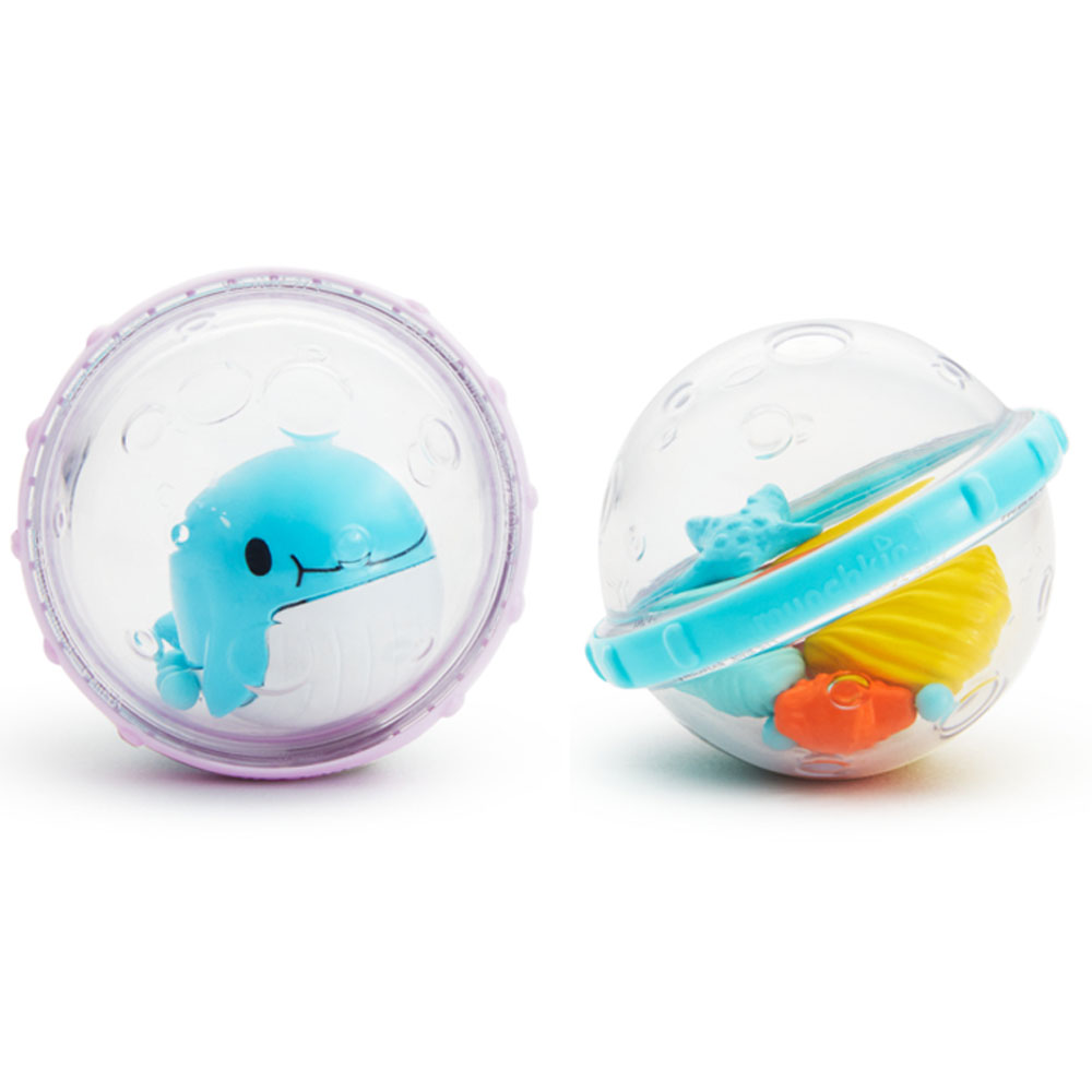 Игрушка для ванны Munchkin пузыри-поплавки кит 2 шт 4+